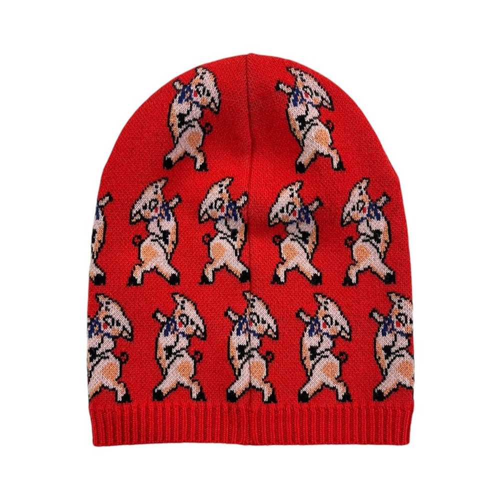 Gucci Gucci Wool 'Year of the Pig' Beanie Hat - image 2