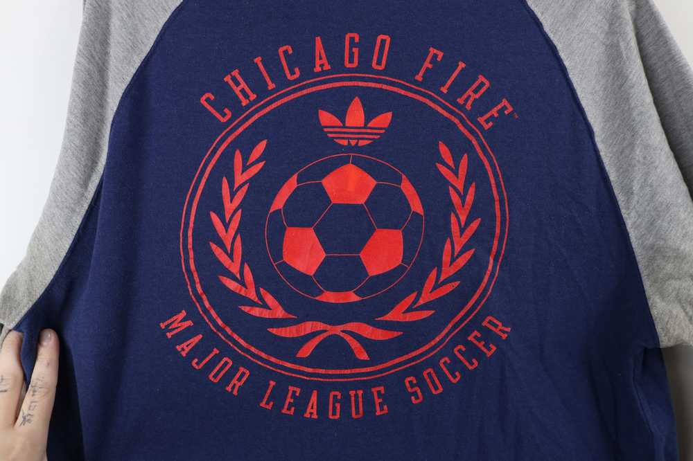 Adidas × Vintage Adidas MLS Chicago Fire Soccer H… - image 10