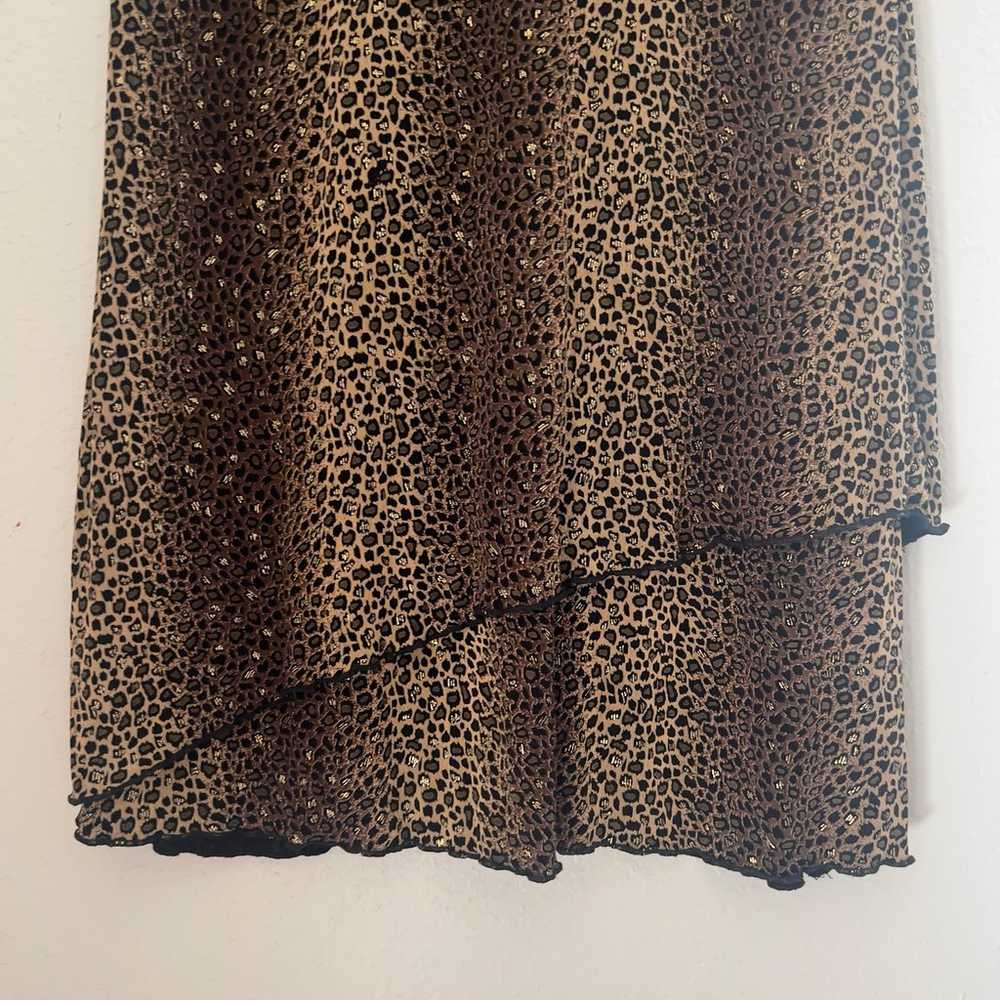 Dressbarn VTG Women's Sz 12 Animal Print Leopard … - image 6