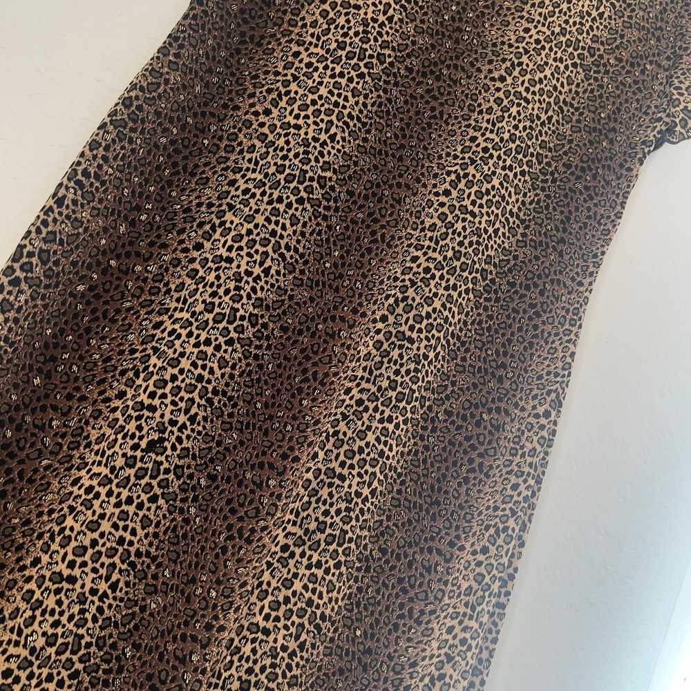 Dressbarn VTG Women's Sz 12 Animal Print Leopard … - image 7