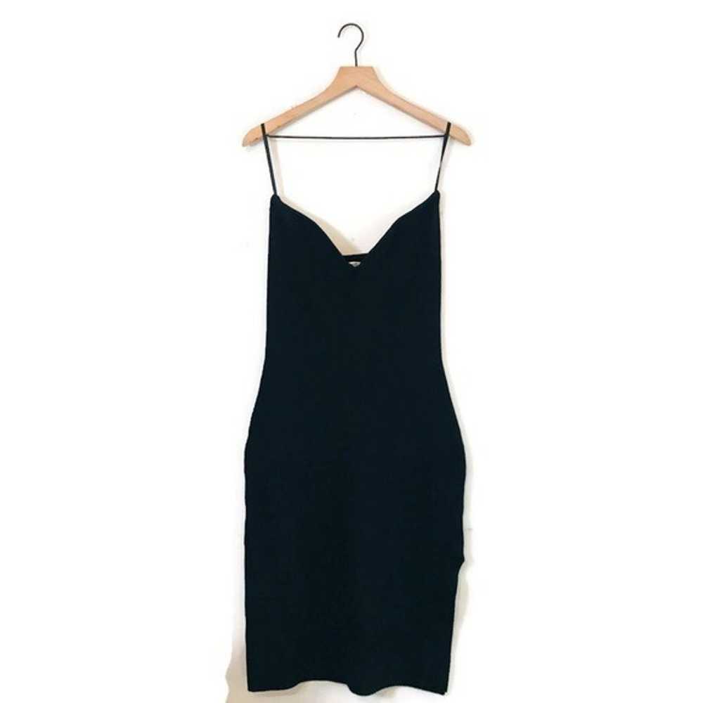 Abercrombie & Fitch Black Ribbed Knit Strapless S… - image 3