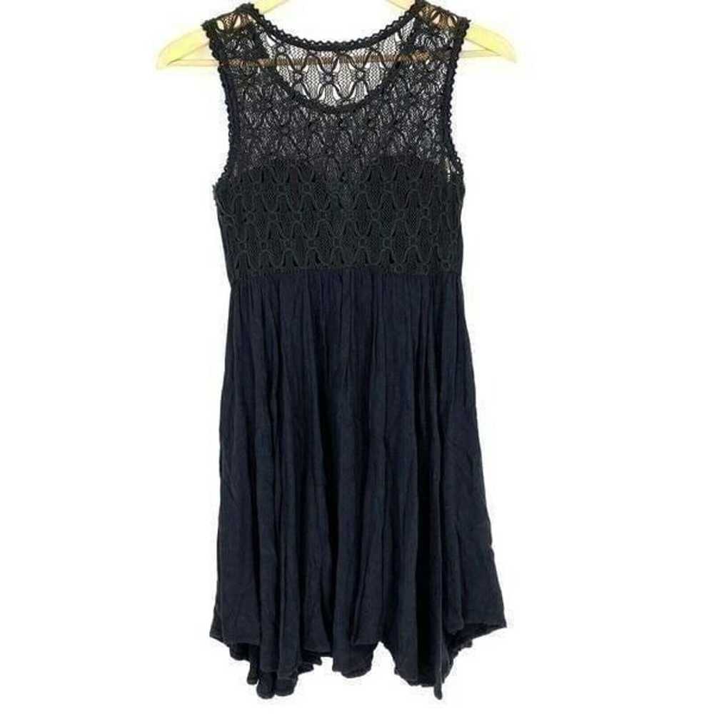 Free People Dress Size Small Women Black Fiesta C… - image 5