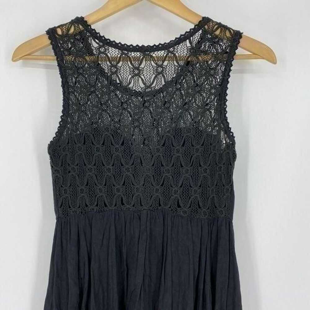 Free People Dress Size Small Women Black Fiesta C… - image 6