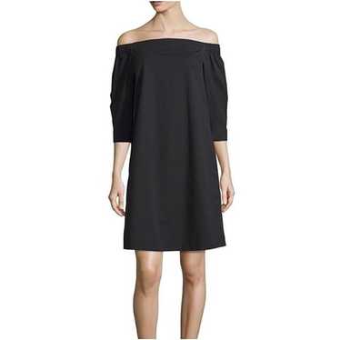 Theory Zizinna T Poplin Off the Shoulder Shift Dr… - image 1