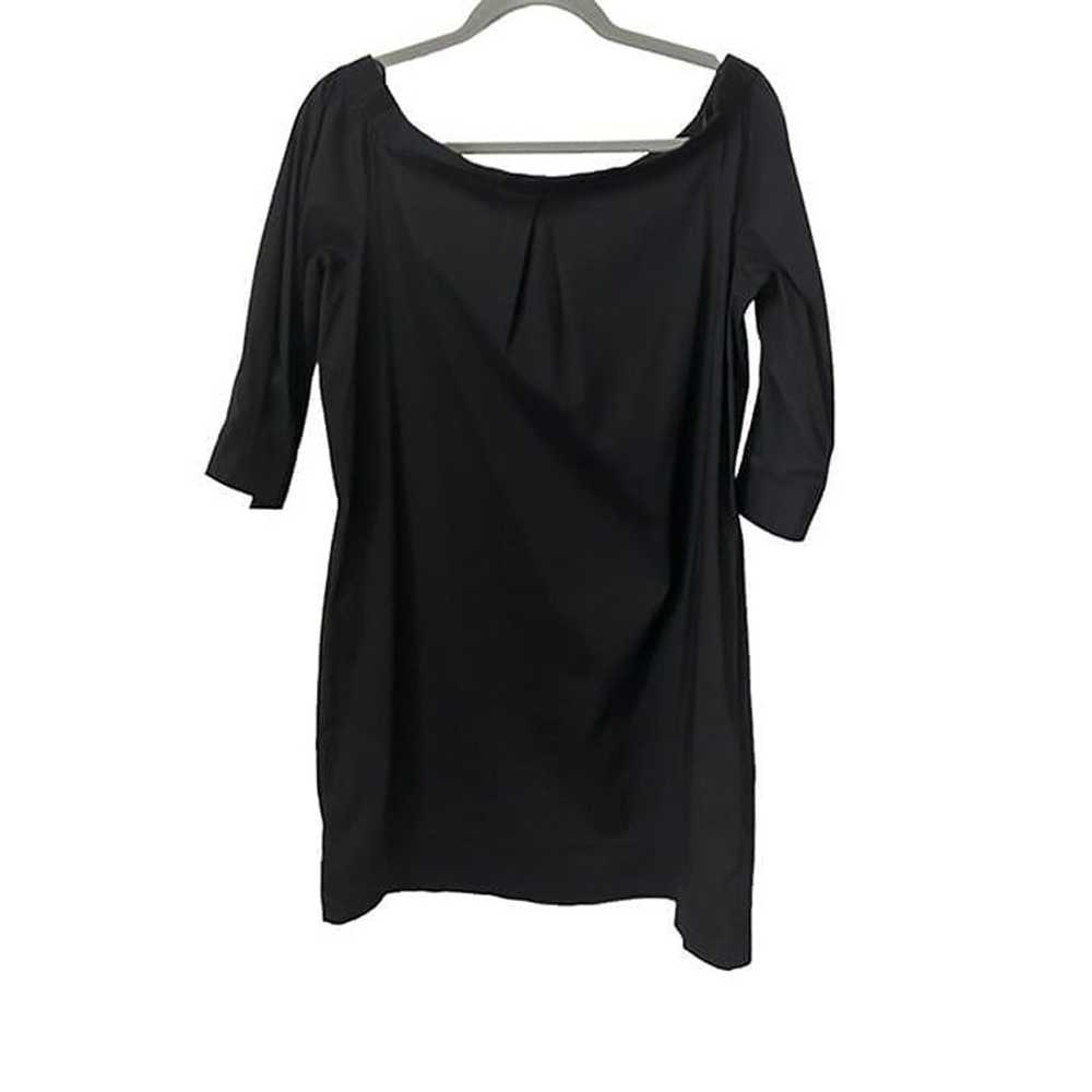 Theory Zizinna T Poplin Off the Shoulder Shift Dr… - image 3