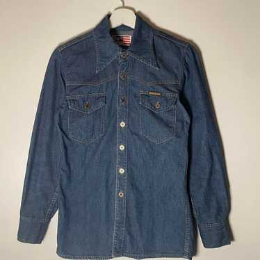 70s Vintage bobson デニムトラッカージャケット USA製 レア メンズ