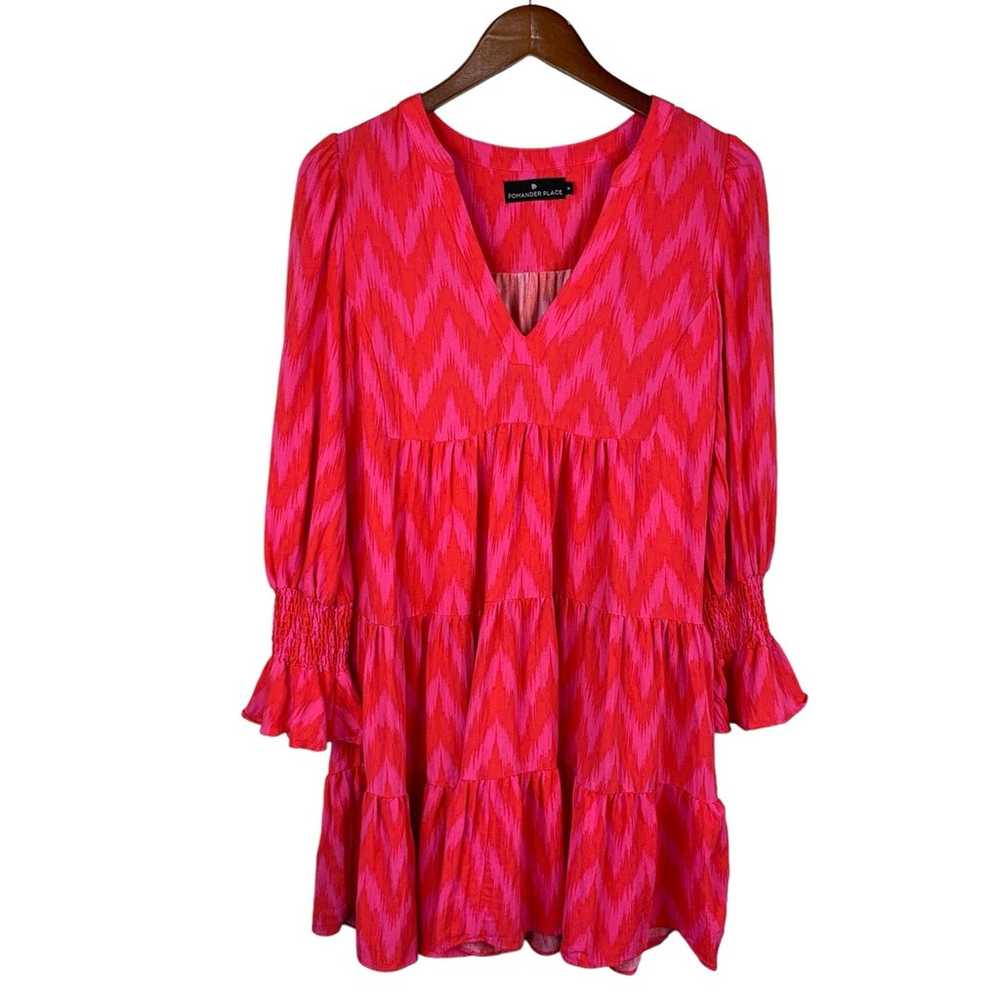 Tuckernuck Pomander Place Kenzo Dress Hot Pink Ik… - image 1