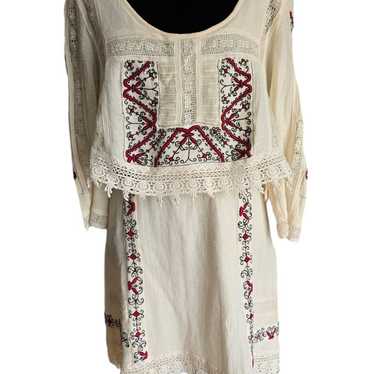 Free People Embroidered Dress