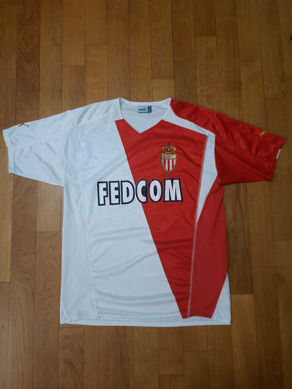 Soccer Jersey × Sportswear × Streetwear Monaco Y2… - image 1