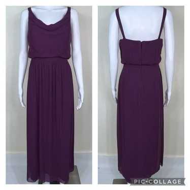 After Six Cowl Neck Evening Gown