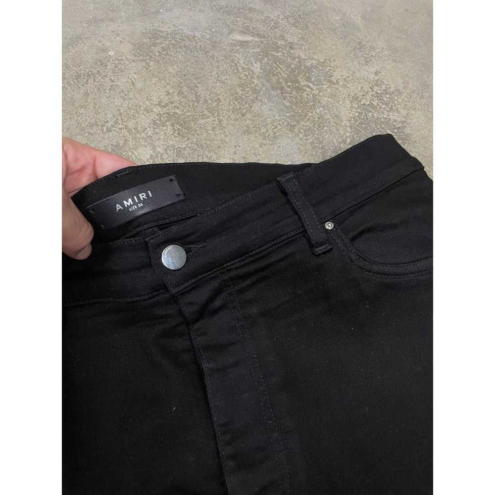 Amiri Amiri Thrasher Flare Black 36 Used - image 3