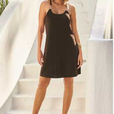 Boston Proper Hardware Sleeveless Tank Dress