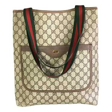 Gucci Ophidia patent leather tote