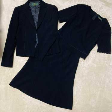 PRIMERO Black Formal Jacket, Top, and Skirt 3-Pie… - image 1