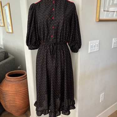 Vintage 1970’s Midi Dress - image 1