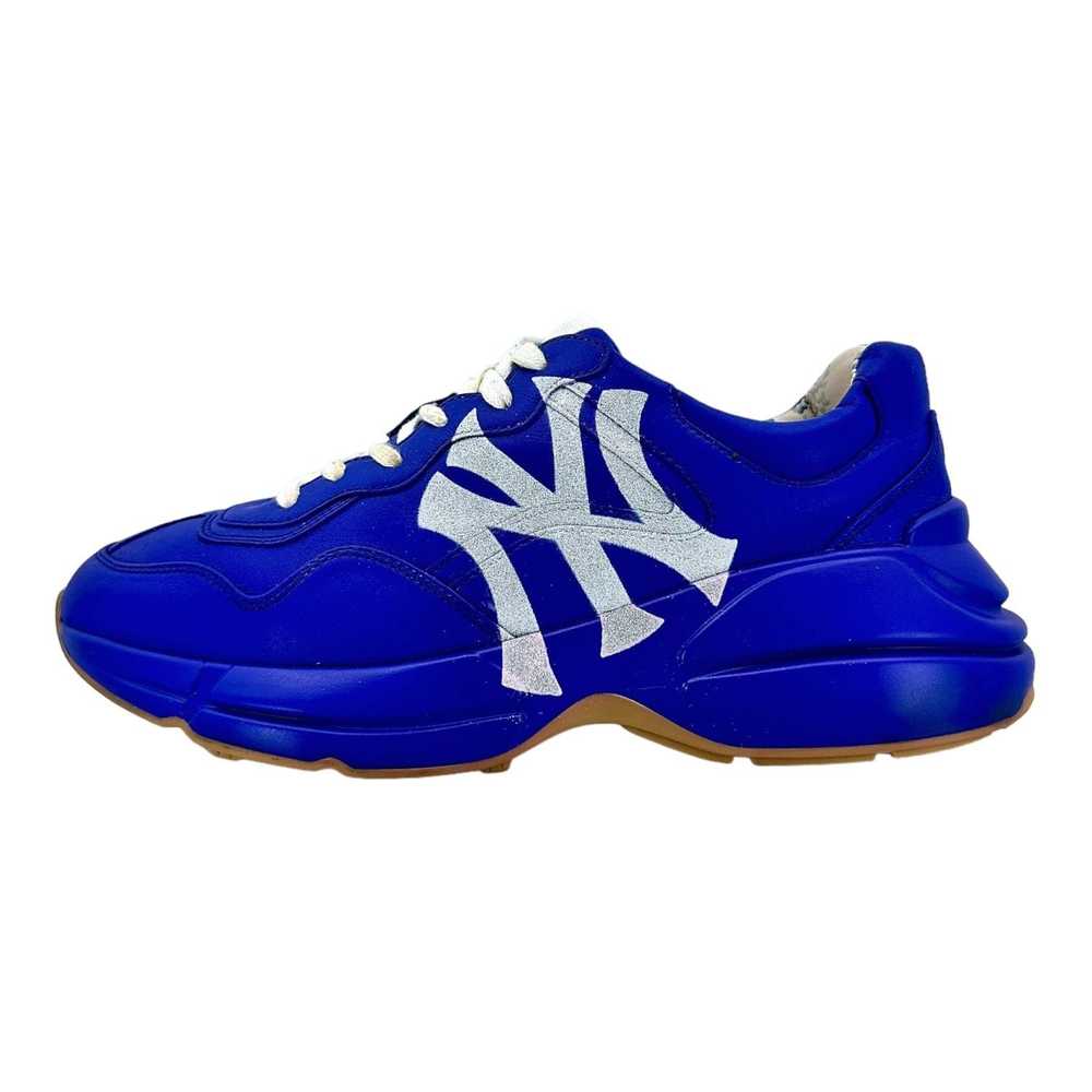 Gucci Rhyton Sneaker New York Yankees Blue - image 2