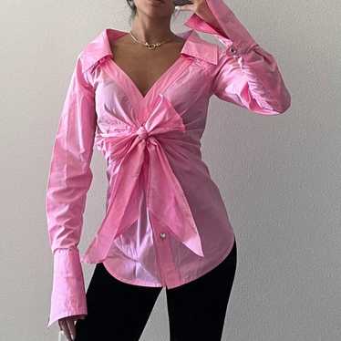 Pink Vintage Blouse - image 1