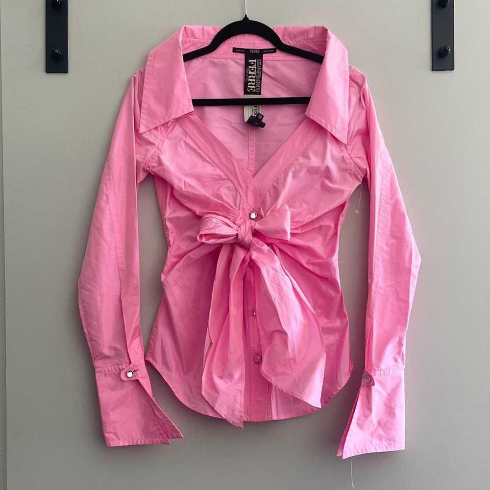 Pink Vintage Blouse - image 3