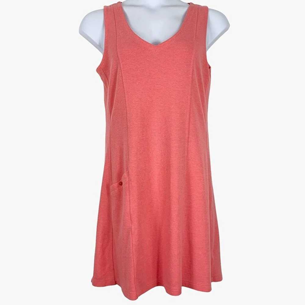 Horny Toad Size Large Dress Shift V Neck Tank Sid… - image 1