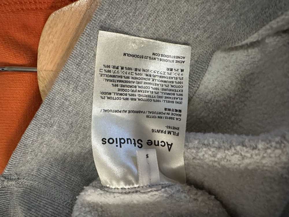 Acne Studios Acne Studios Gray Small Hoodie - image 4