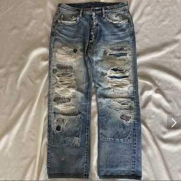 Kapital boro distressed denim - Gem