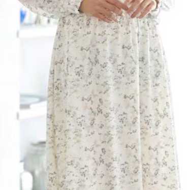 Floral Long Dress with Long Sleeves - image 1