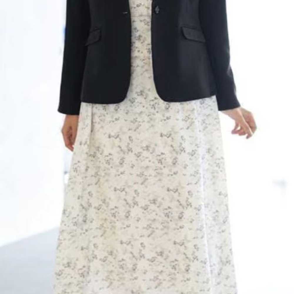 Floral Long Dress with Long Sleeves - image 2