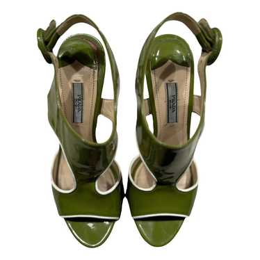 Prada Flame patent leather sandals - image 1