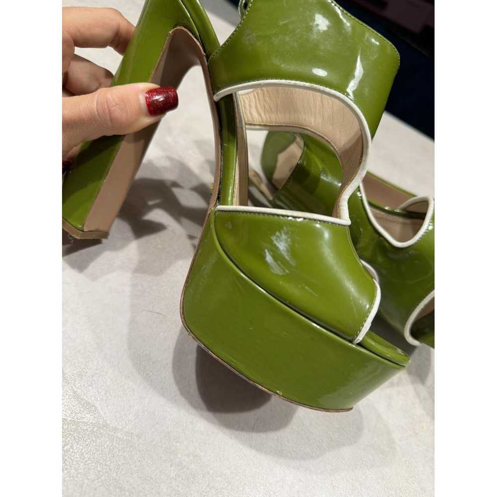 Prada Flame patent leather sandals - image 6