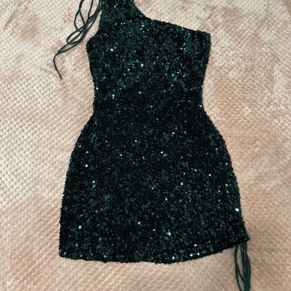 Sequin Mini Dress - image 3