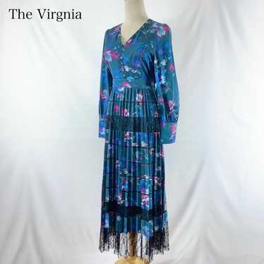 The Virginia Pleated Lace Switch Floral Dress - image 1