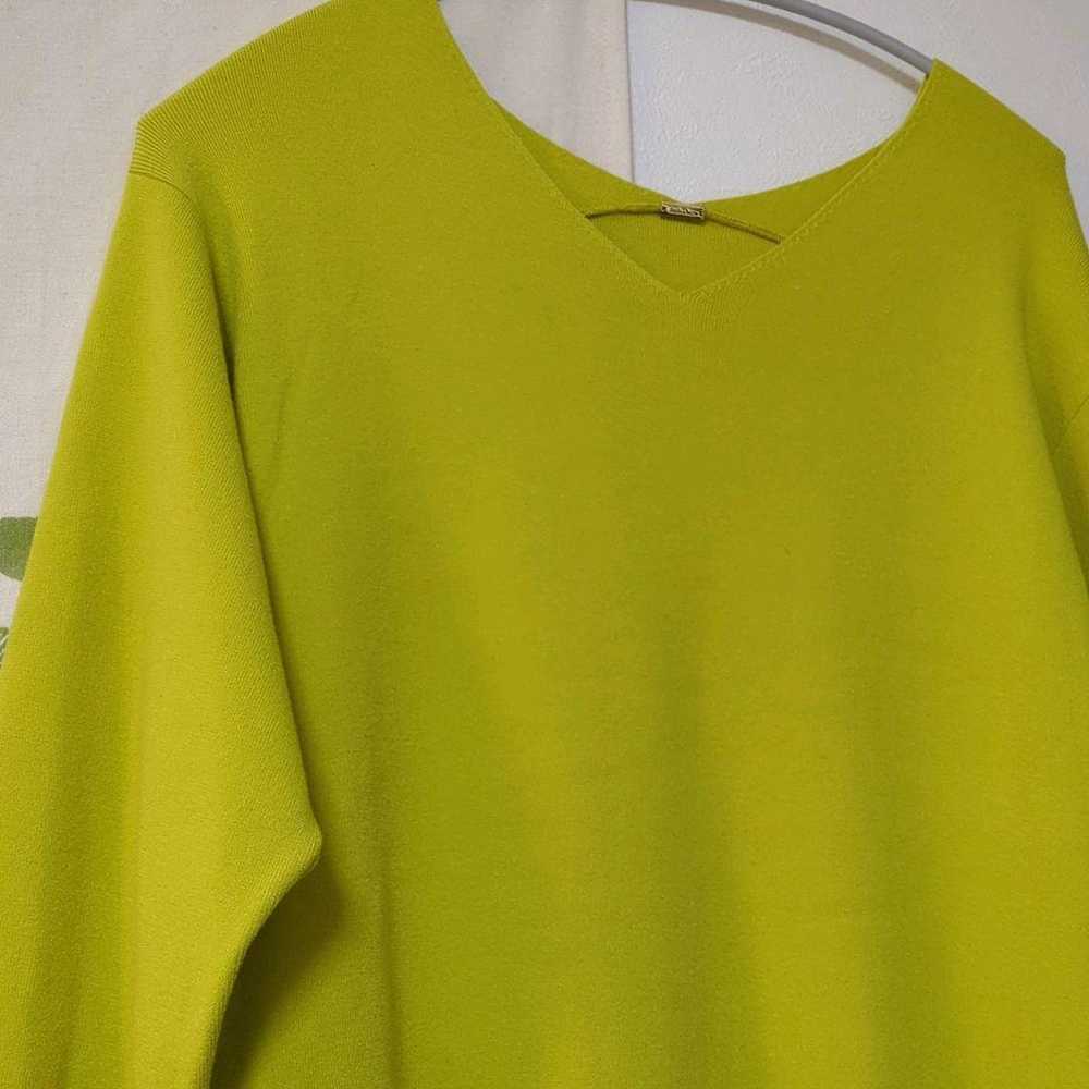 MilaOwen V-Neck Dress Lime High Gauge - image 5