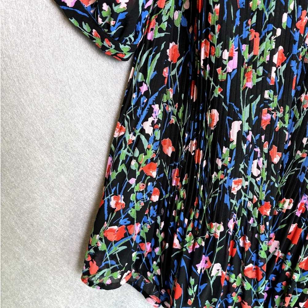 Zara Floral Pleated Annie NWT Party Holiday Chiff… - image 5