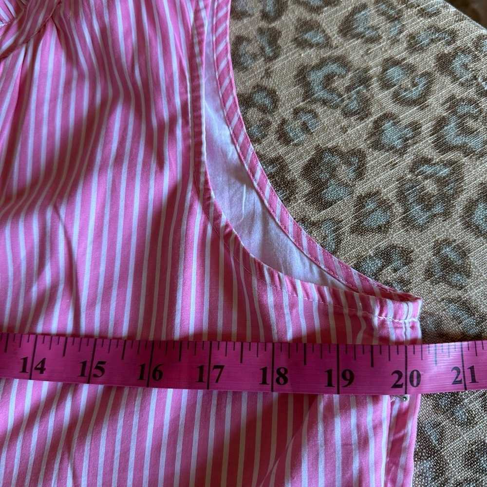 NWOT J CREW Re-Imagined tiered pink dress - image 6