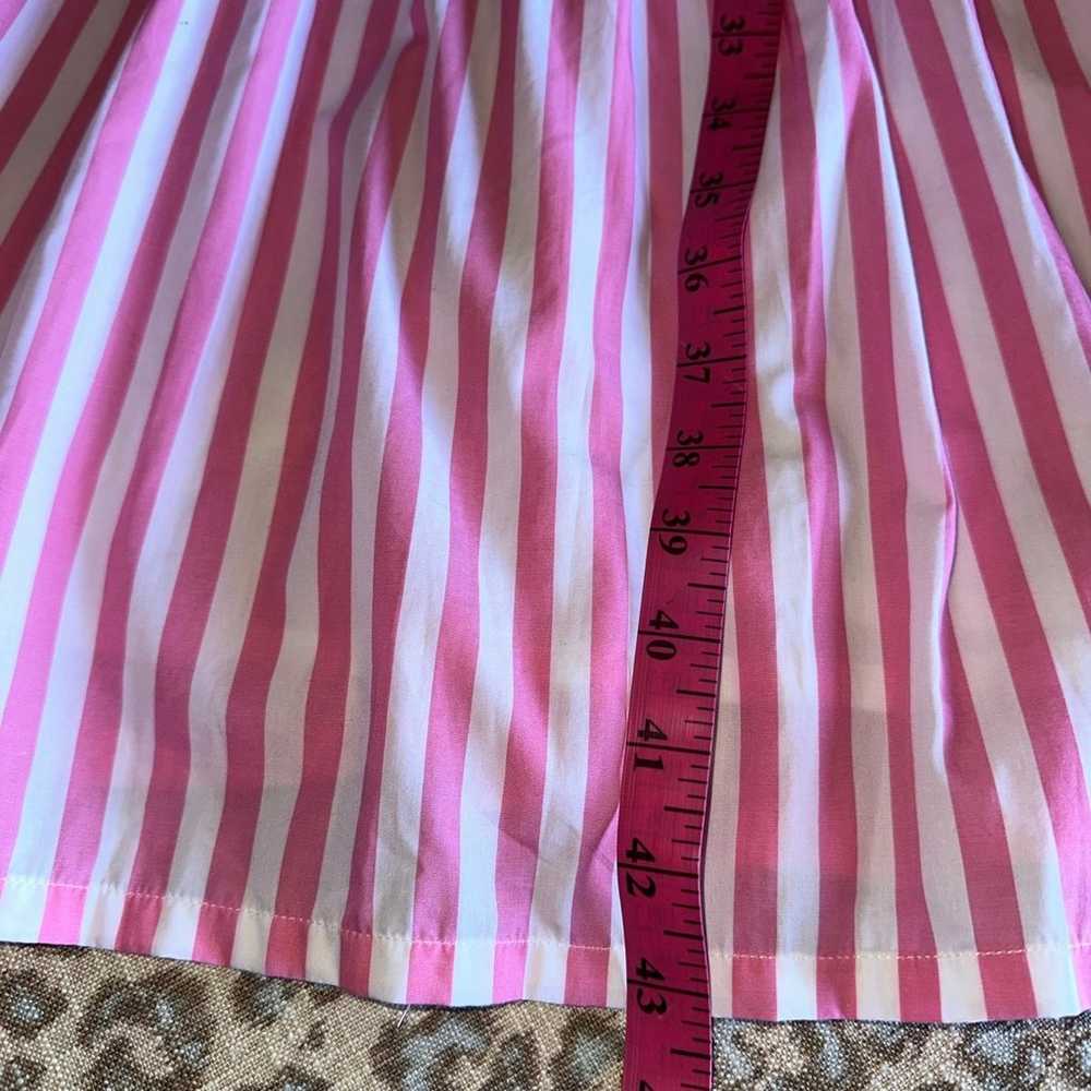 NWOT J CREW Re-Imagined tiered pink dress - image 7