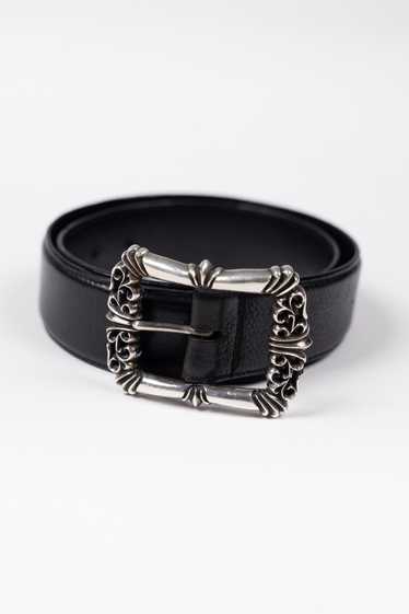 Chrome Hearts Chrome Hearts Square Floral Belt