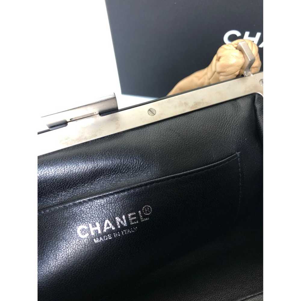 Chanel East West Chocolate Bar leather handbag - image 4