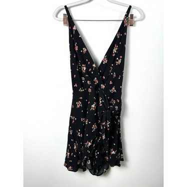 Free People Dark Floral Whimsygoth Bohemian Flowy 