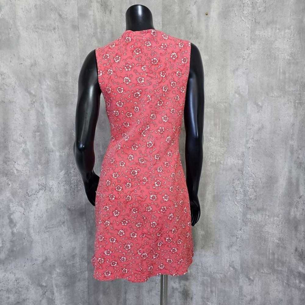 Vintage 90s Y2K David Wayne Womens M Red Hibiscus… - image 6