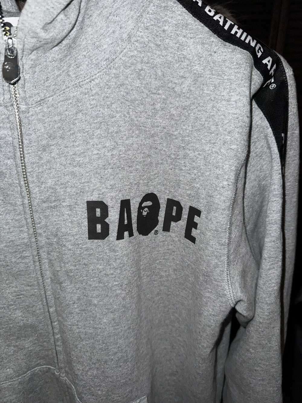 Bape Bape Grey Zip Up - image 3