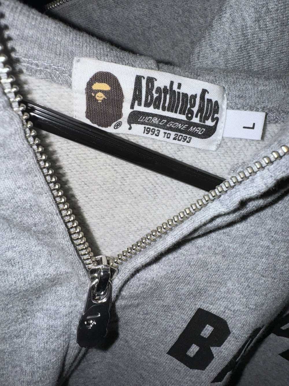 Bape Bape Grey Zip Up - image 4