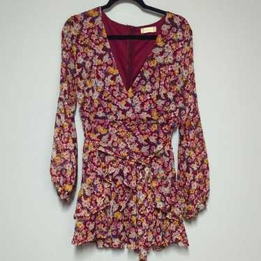 Altard State Maroon Floral Dress