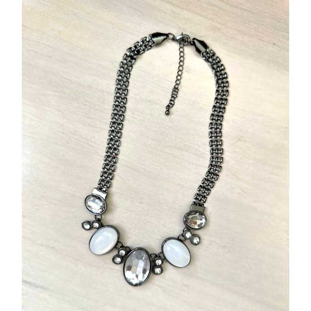 Gray Stone Vintage style 18-21” Necklace NWOT - image 2