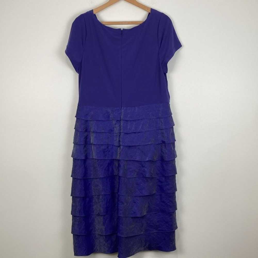 Adrianna Papell Formal Dress Women’s Size 16 Purp… - image 6