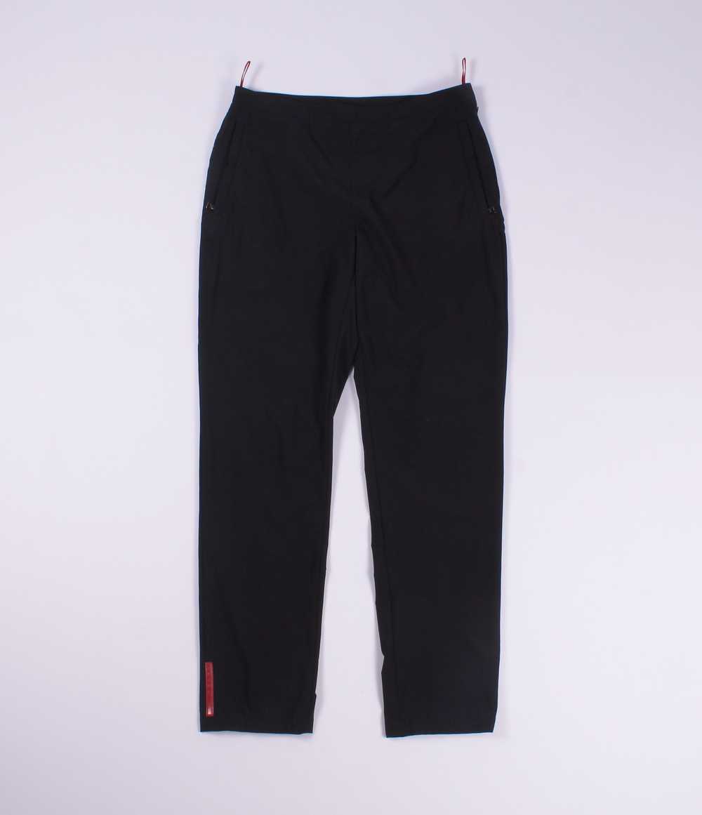 Prada Vintage Prada Sport Red Tab Pants - image 1