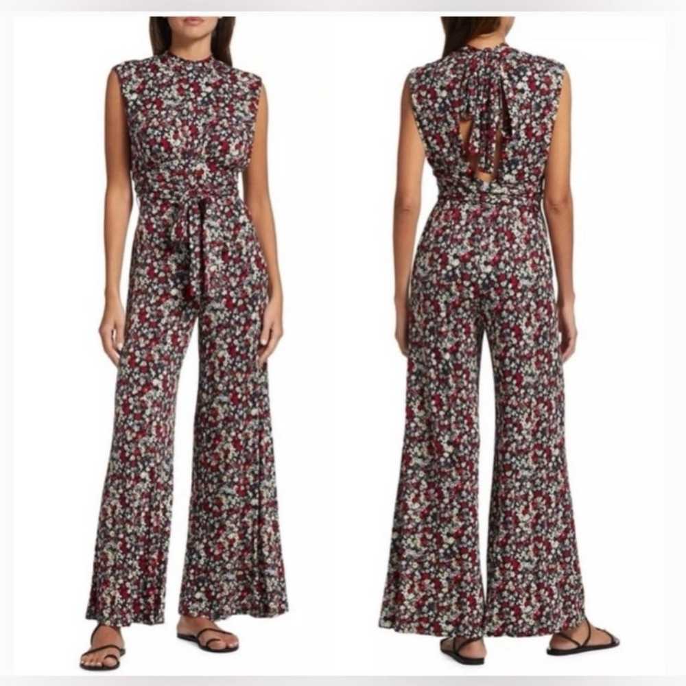 Free People Good Vibe Ditsy Floral romper size Sm… - image 1