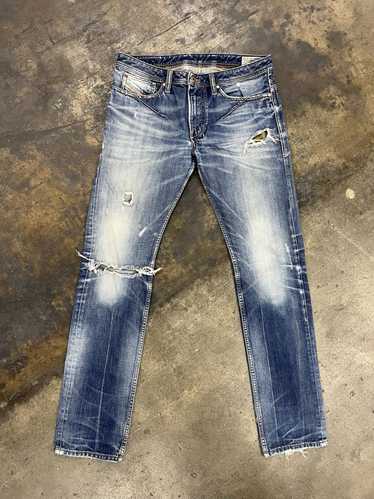 Diesel × Jean Y2K Diesel Industry Thrashed Skinny 