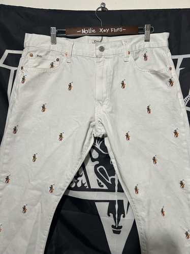 Polo Ralph Lauren all over pony logo jeans