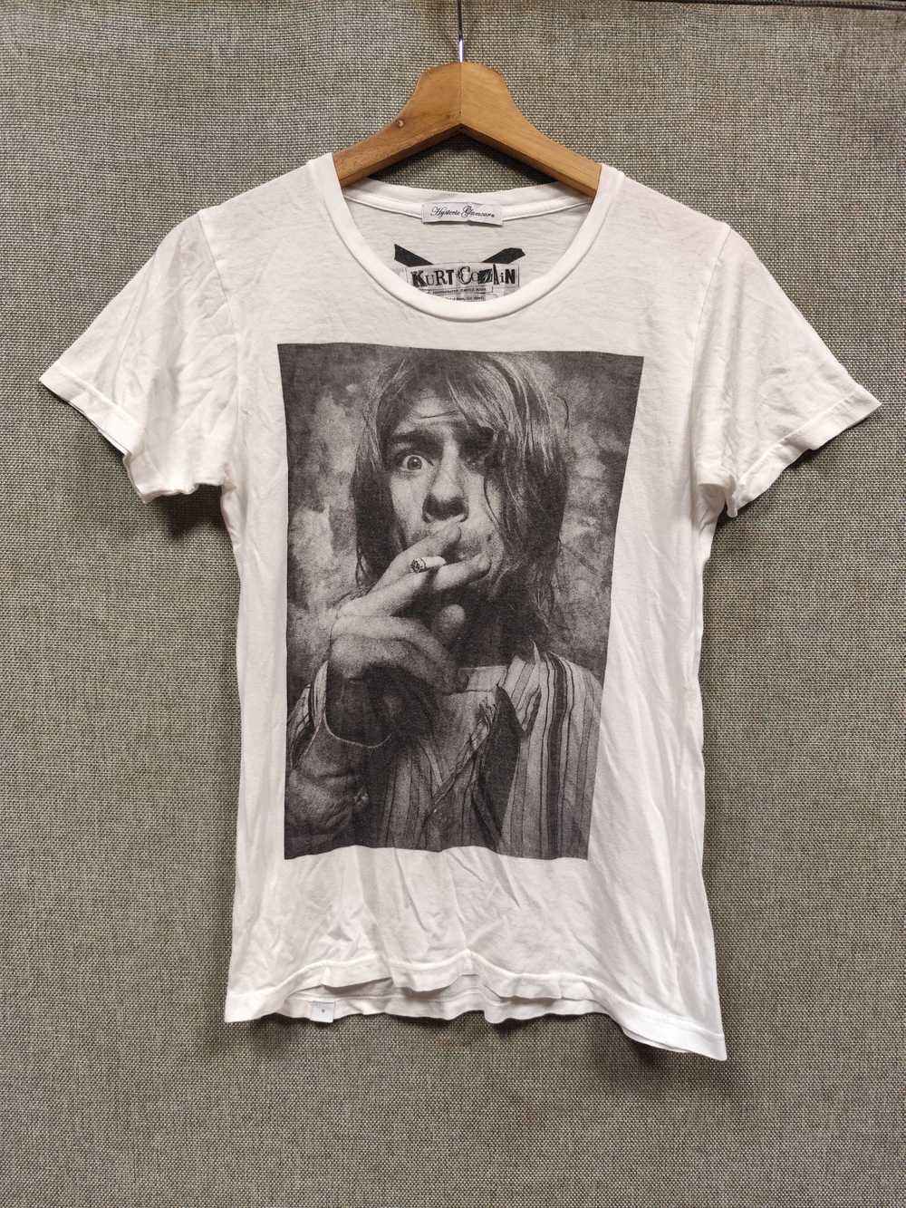 Hysteric Glamour × Kurt Cobain T shirt hysteric g… - image 1