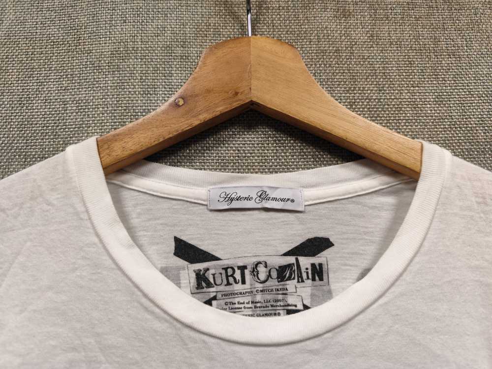 Hysteric Glamour × Kurt Cobain T shirt hysteric g… - image 5